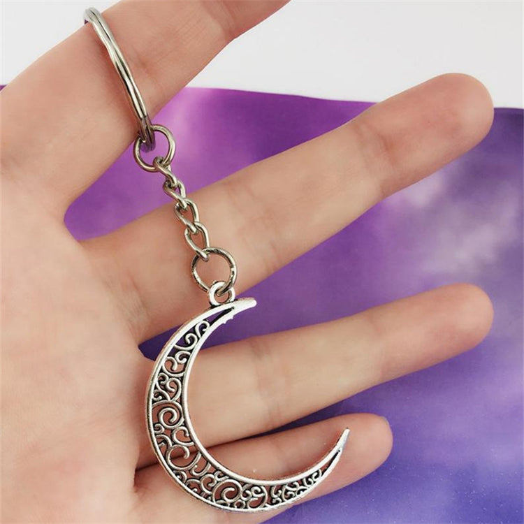 Crescent Moon Keychain