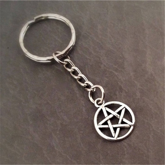 Pentagram Keychain