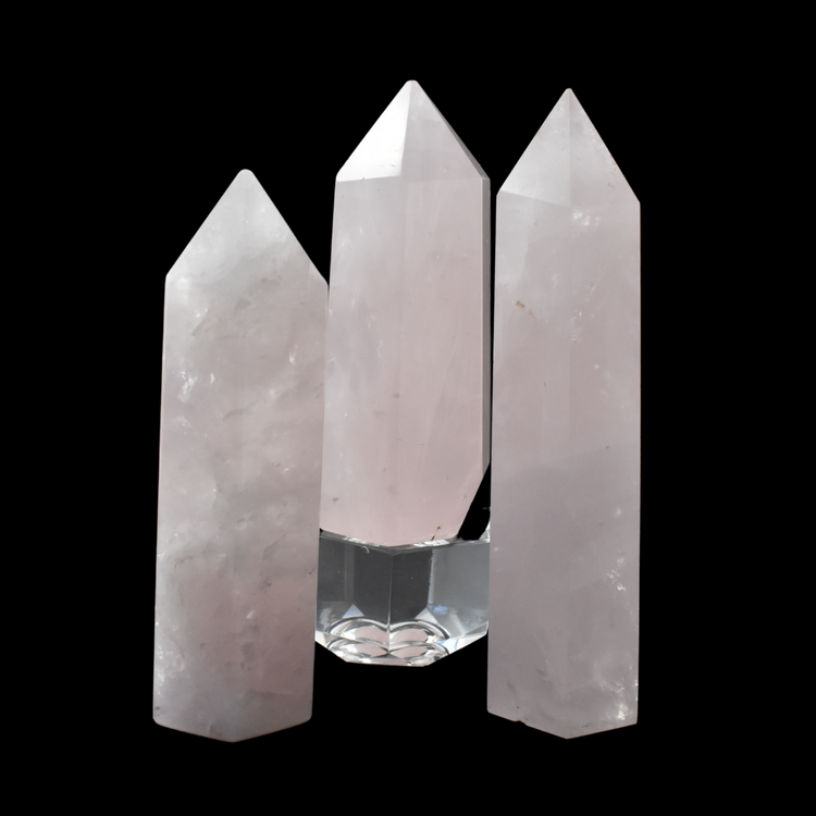 Polished Rose Quartz Generator